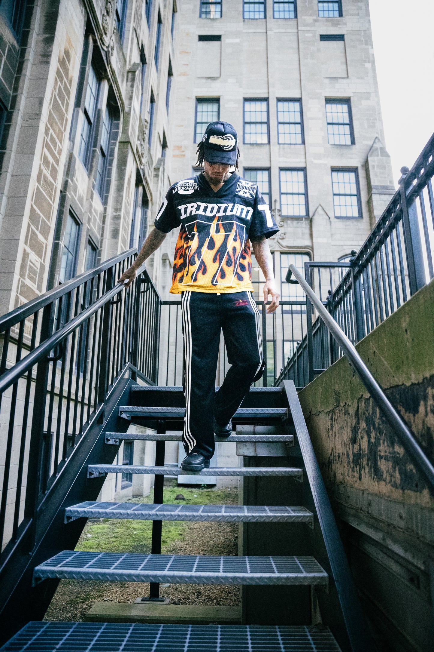 Flame Football jersey