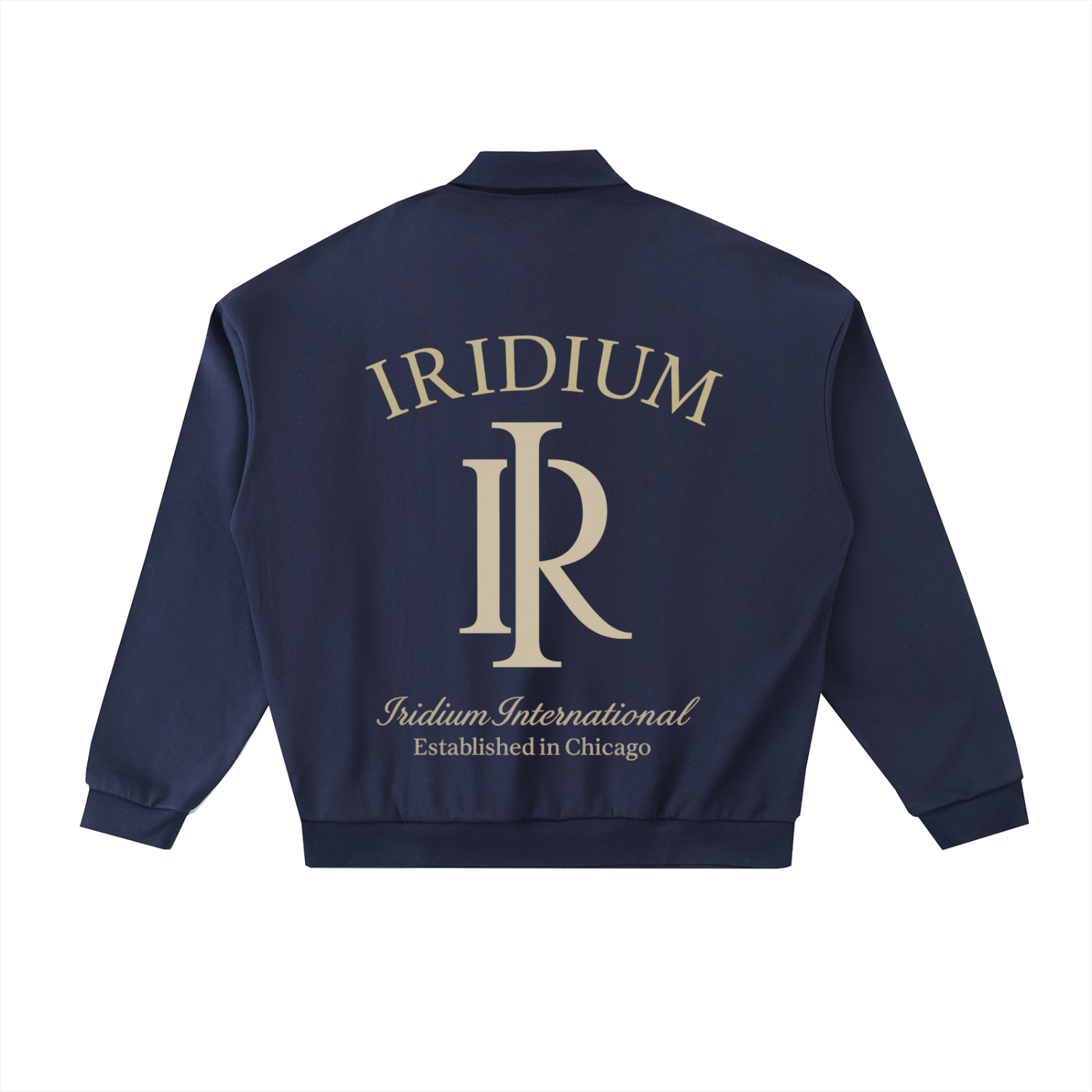 Iridium  Fleece Polo Sweatshirt