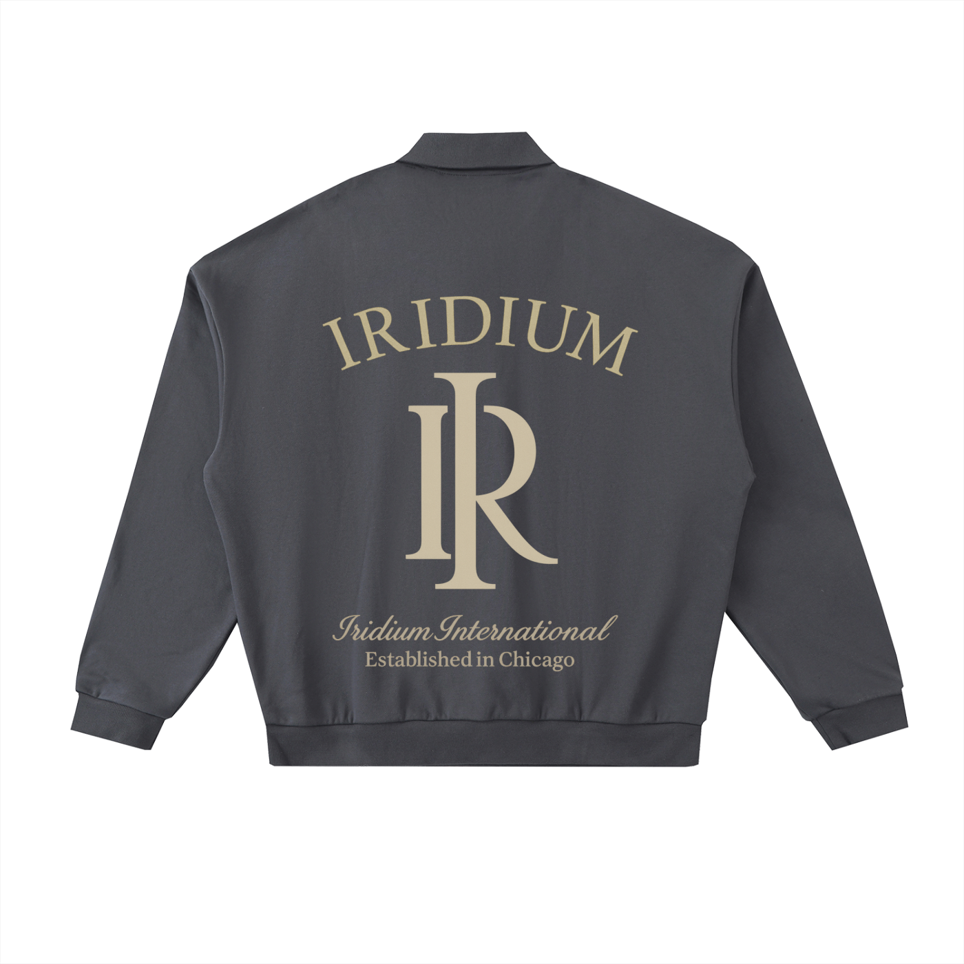 Iridium  Fleece Polo Sweatshirt