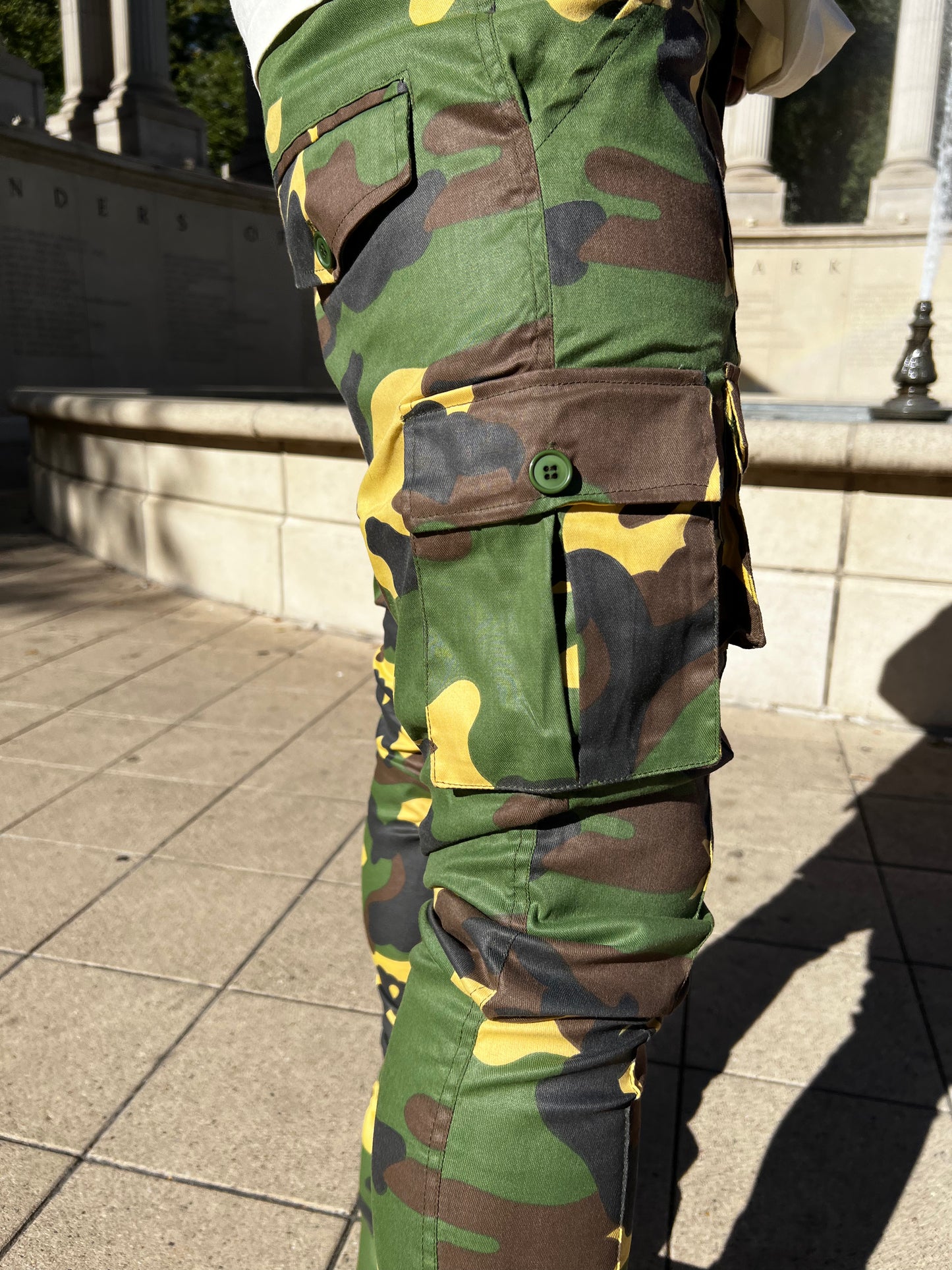 Camo Stacked Cargo Pants 2.0