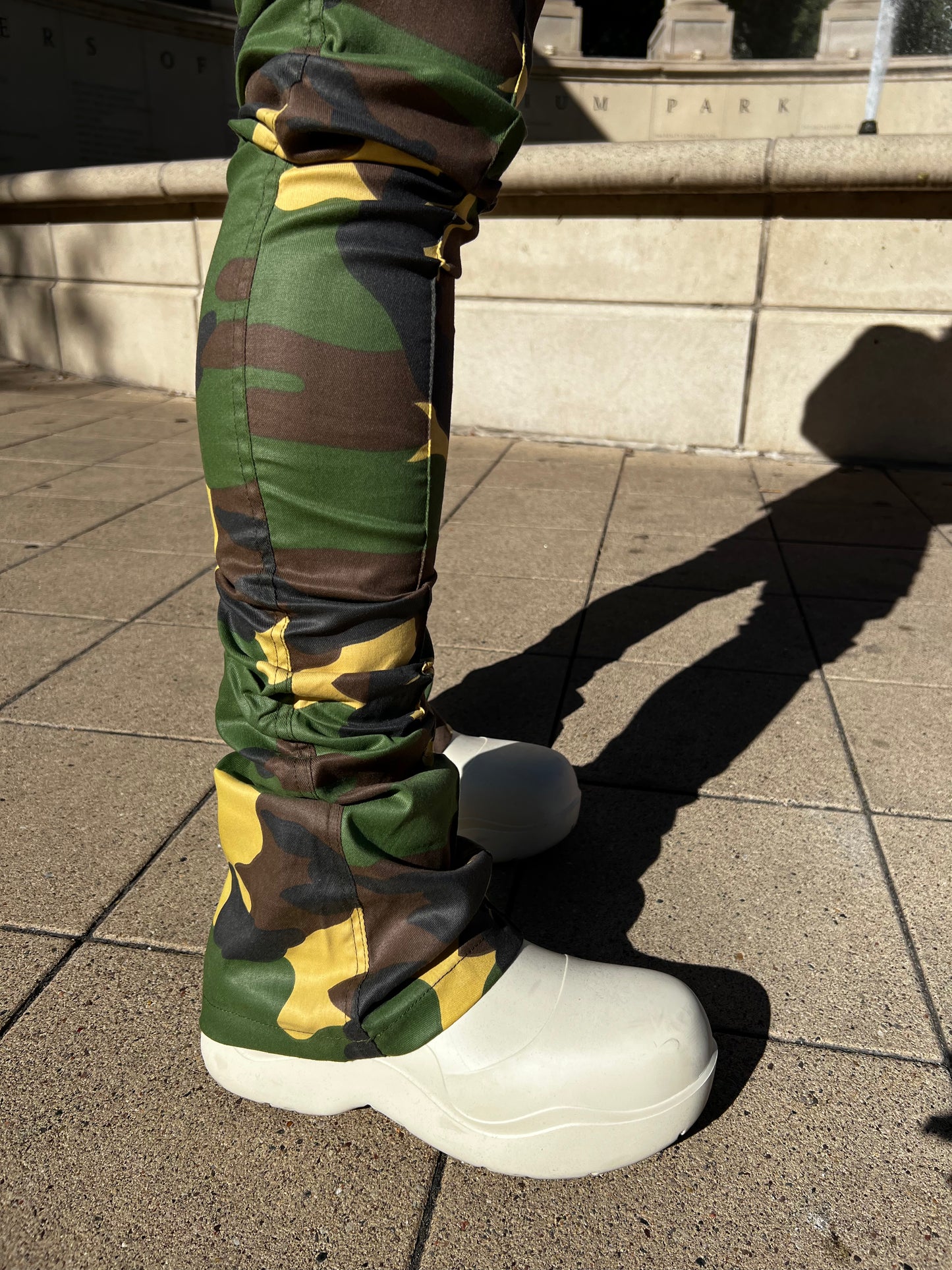 Camo Stacked Cargo Pants 2.0