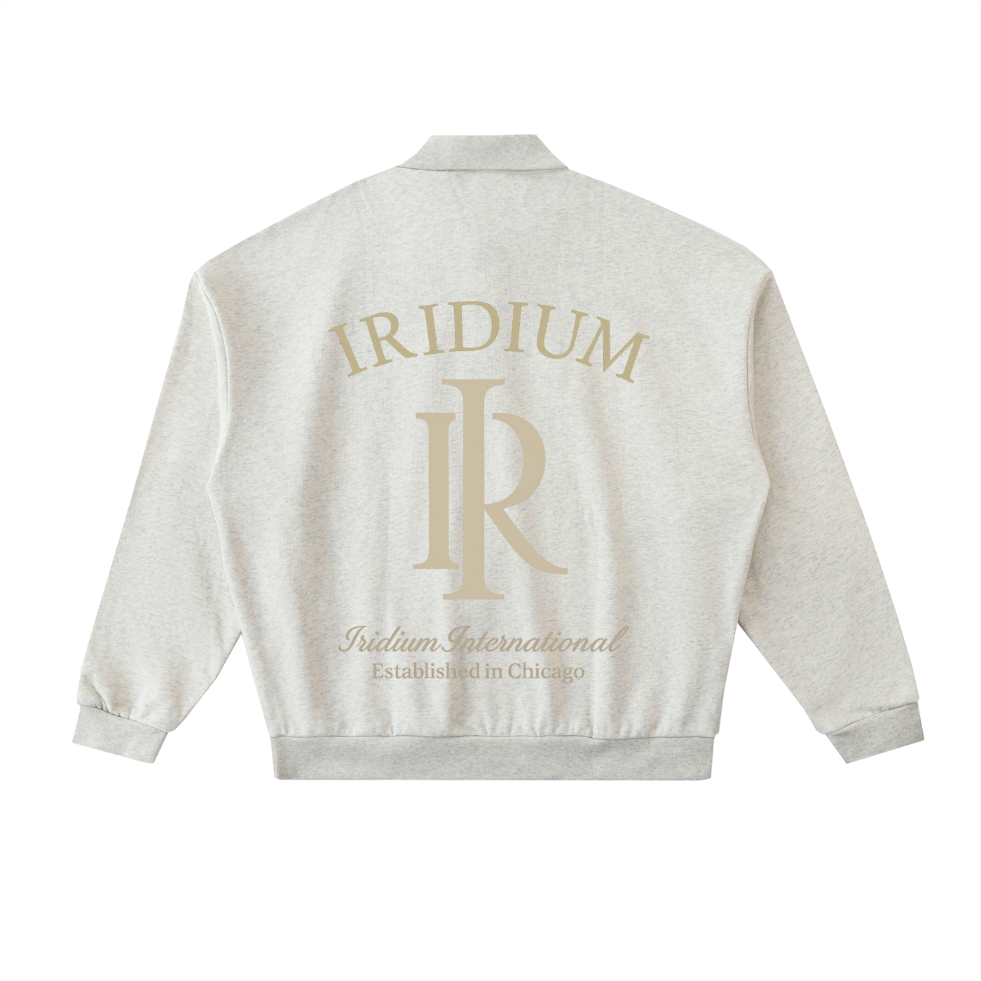 Iridium  Fleece Polo Sweatshirt