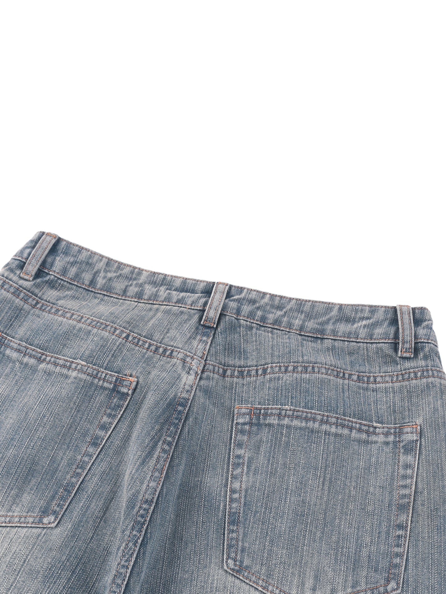 Pressure Again Vintage Wash Distressed Denim Jeans