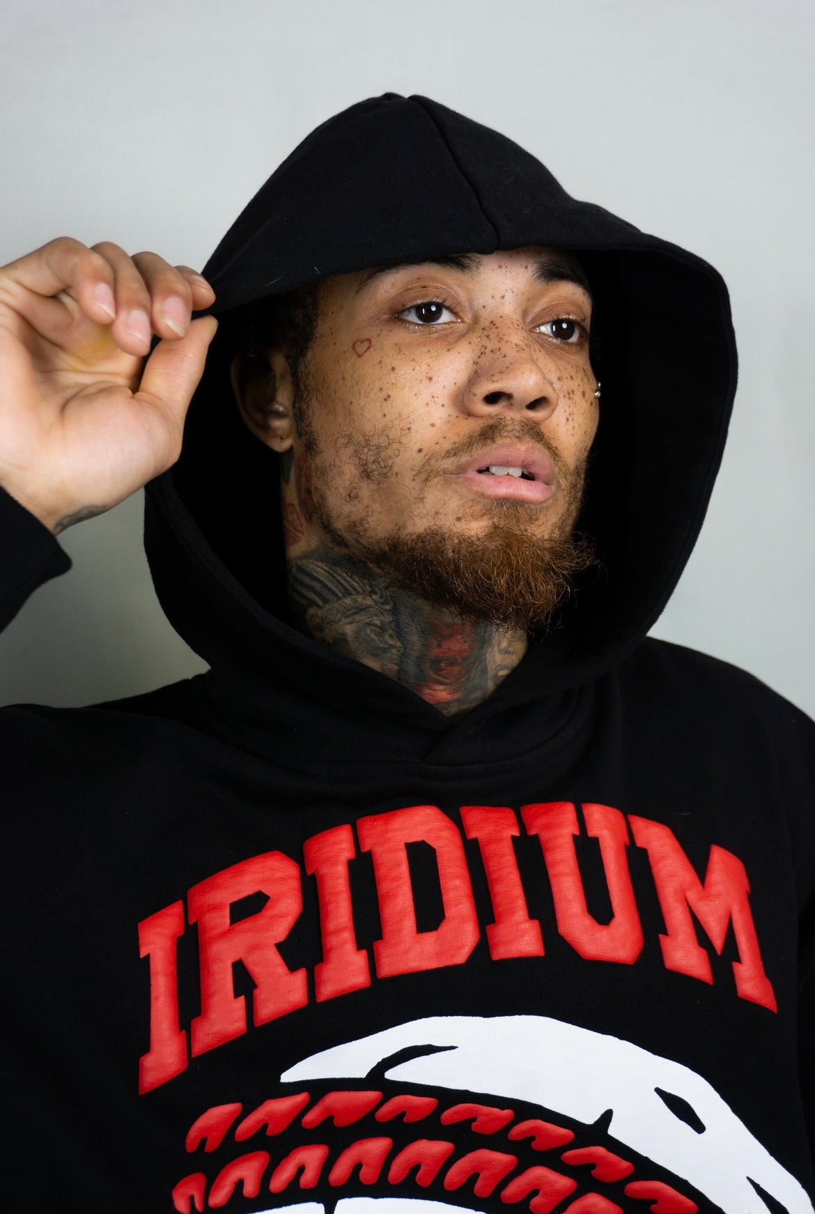 Red Skully Hoodie