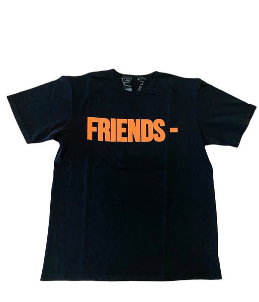 VLONE Friends Tee (Black/Orange) – Iridium Clothing Co