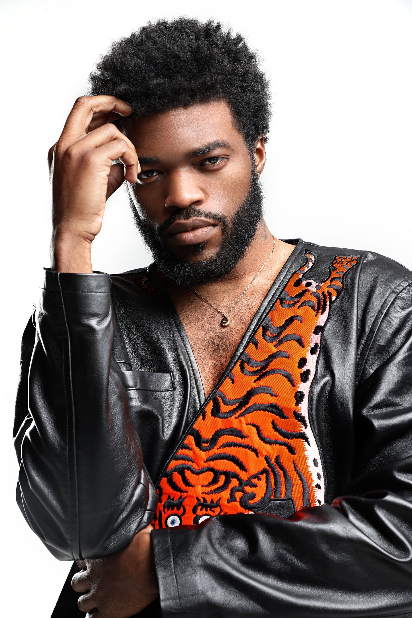 Year of the Tiger Leather Jacket