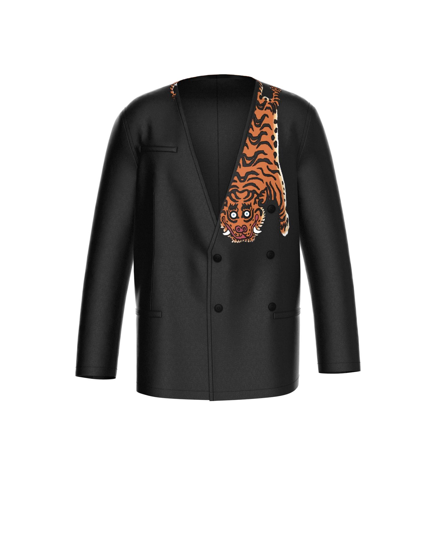 Year of the Tiger Leather Jacket