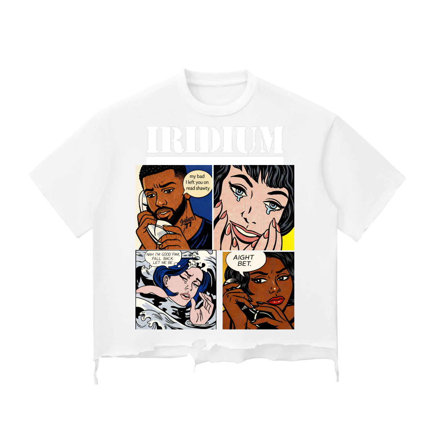 My Bad Raw-Hem Boxy T-shirt