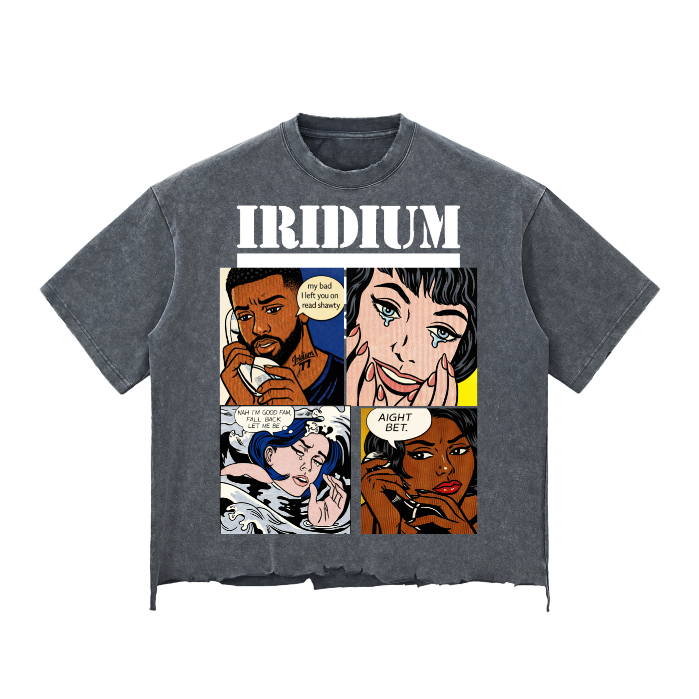 My Bad Raw-Hem Boxy T-shirt