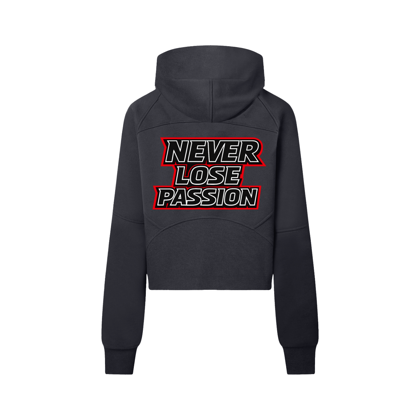 IR Cropped Half-Zip Hoodie