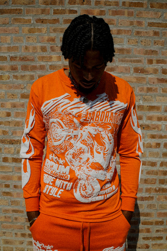 “OJ” Motor Long Sleeve T