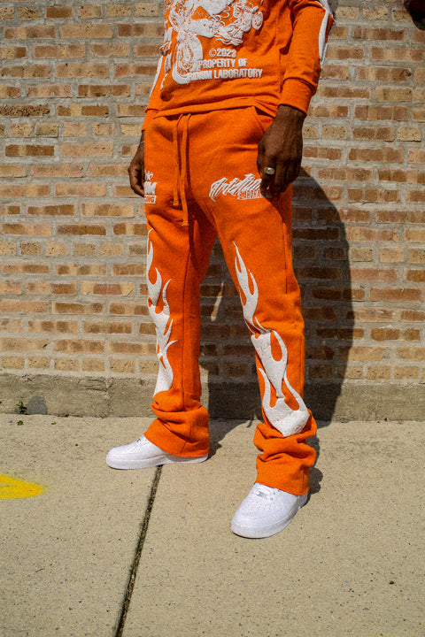 “OJ” Motor Flare Joggers