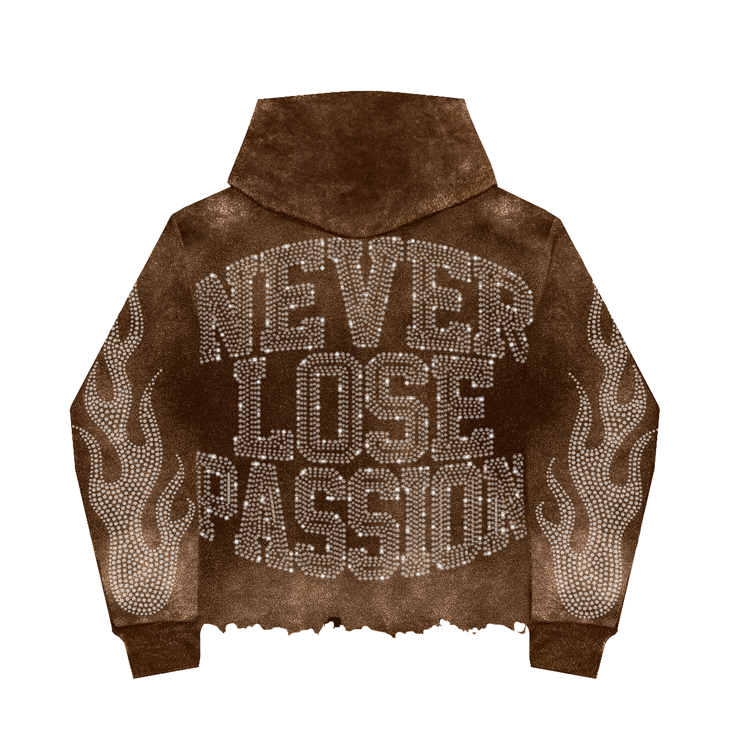 GUNSLINGER INFERNO HOODIE DUST BROWN