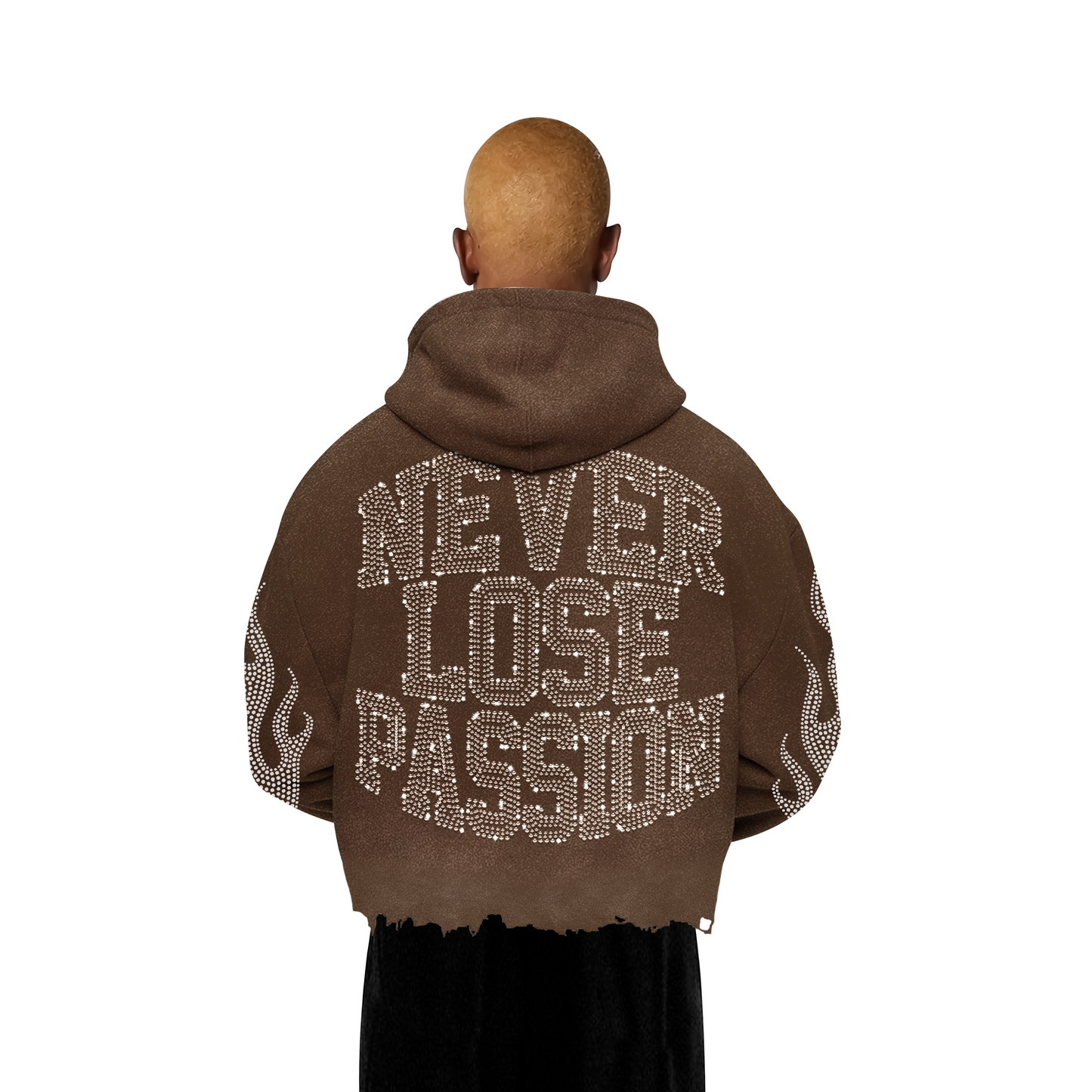 GUNSLINGER INFERNO HOODIE DUST BROWN