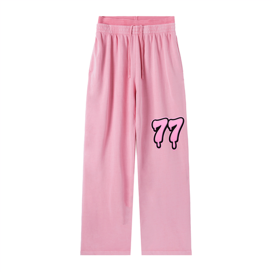 Shawty pink Vintage Washed Waist Pants