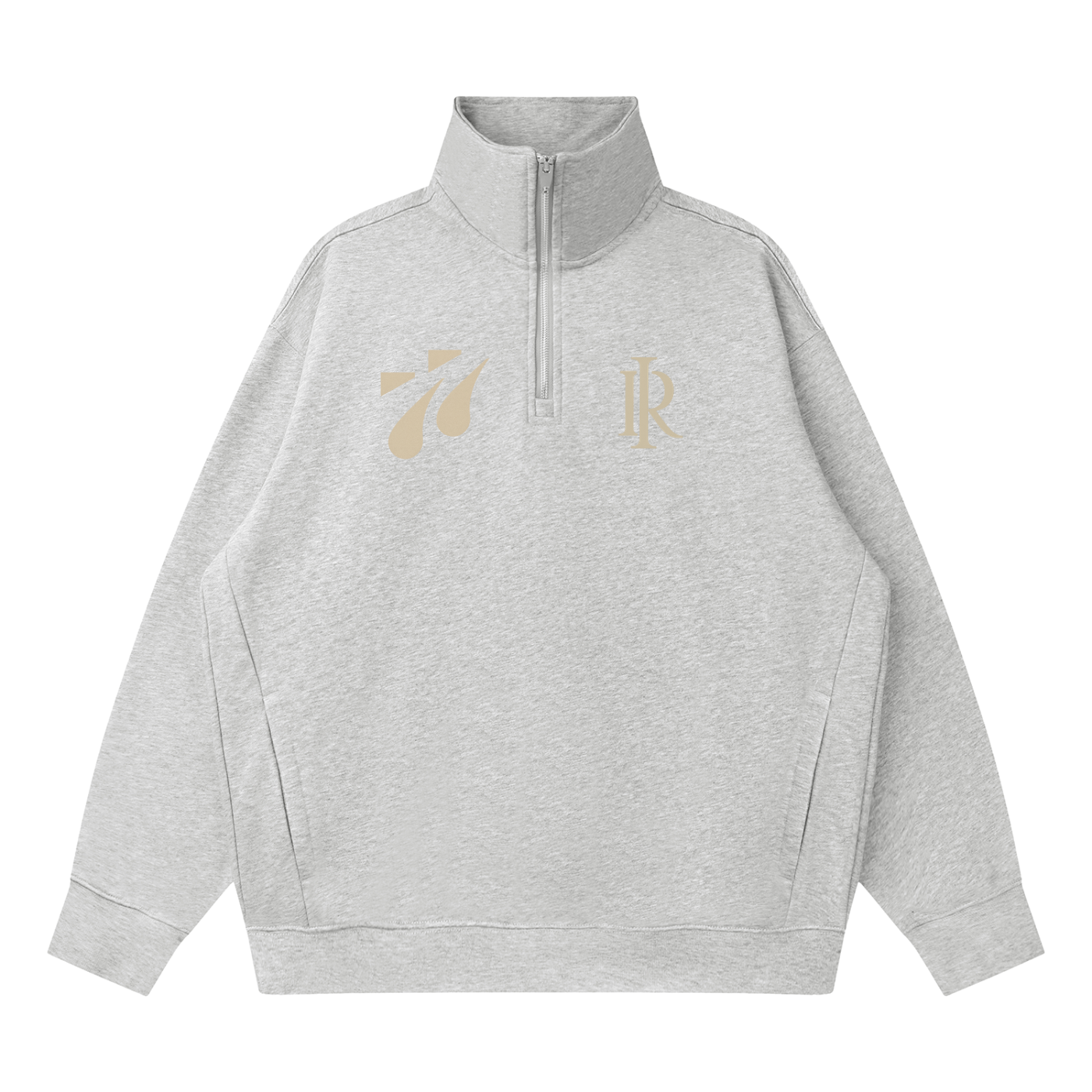 IR Quarter-Zip Drop Shoulder Sweatshirt