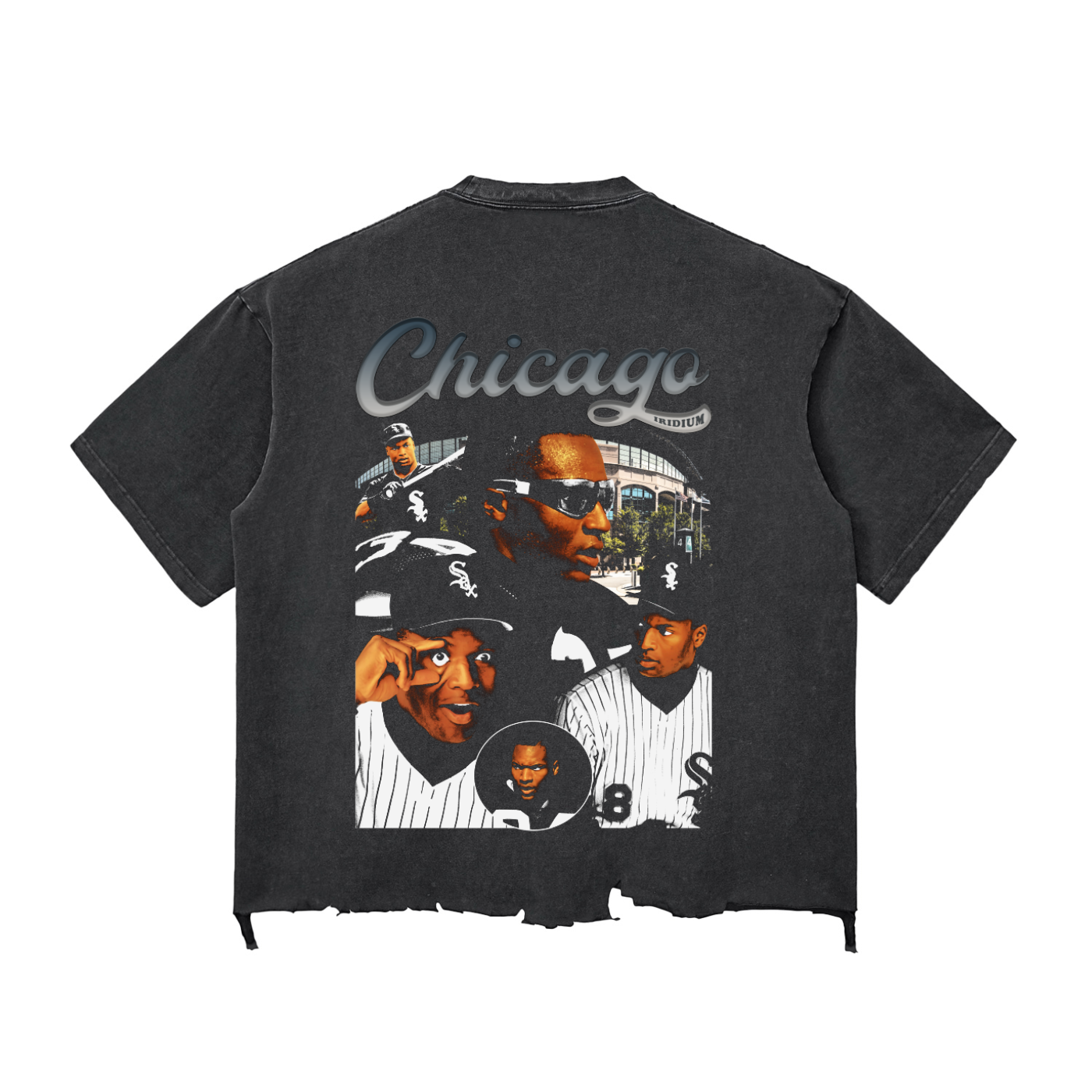 BO KNOWS Wash Raw-Hem Boxy T-shirt