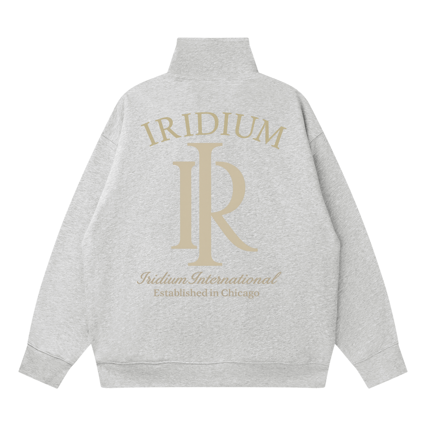 IR Quarter-Zip Drop Shoulder Sweatshirt