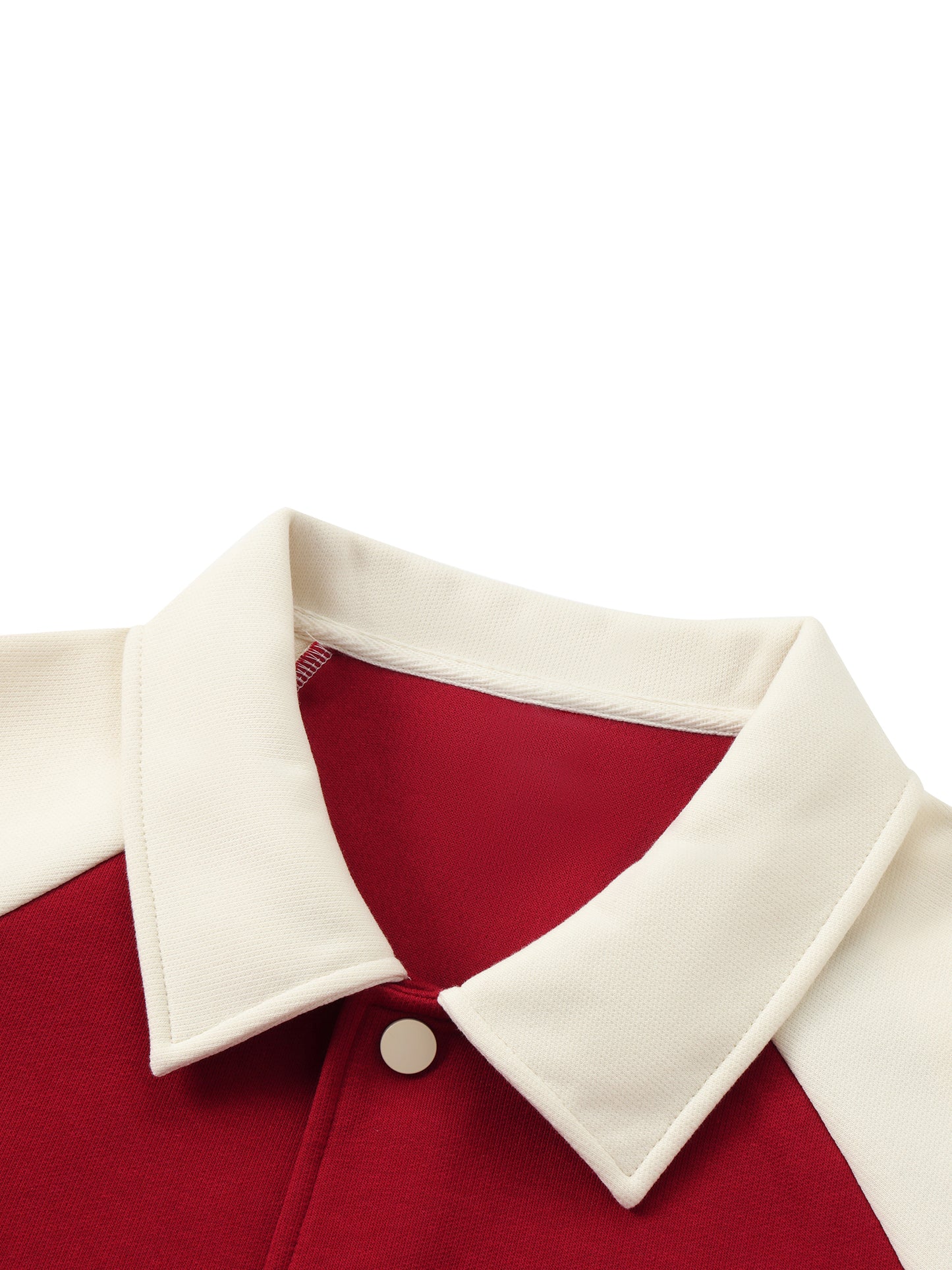 Iridium Contrast Raglan Sleeve Baseball Jacket