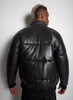 Leather Bubble Coat