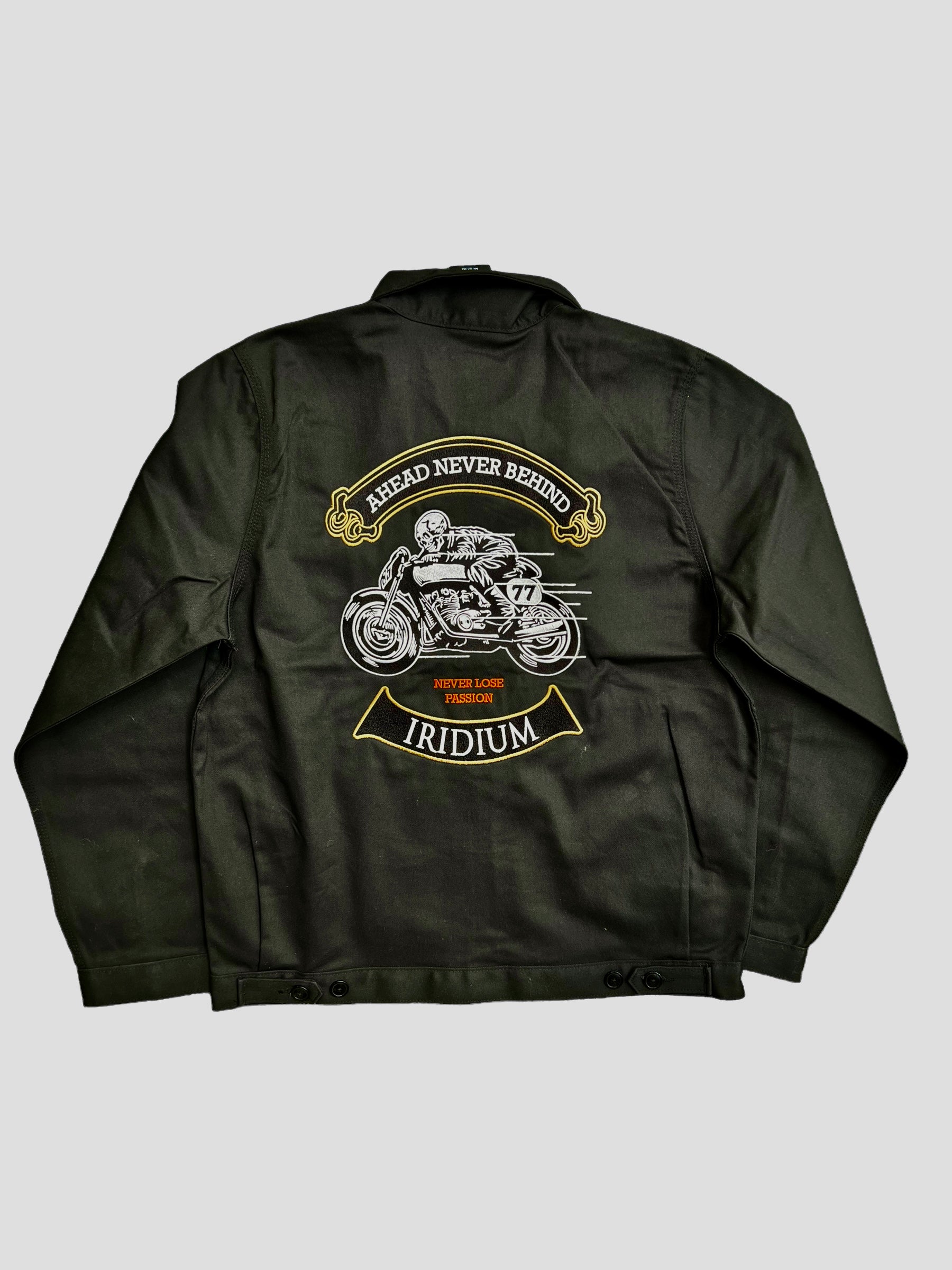 Iridium Clothing Co Year of The Tiger Leather Jacket XL