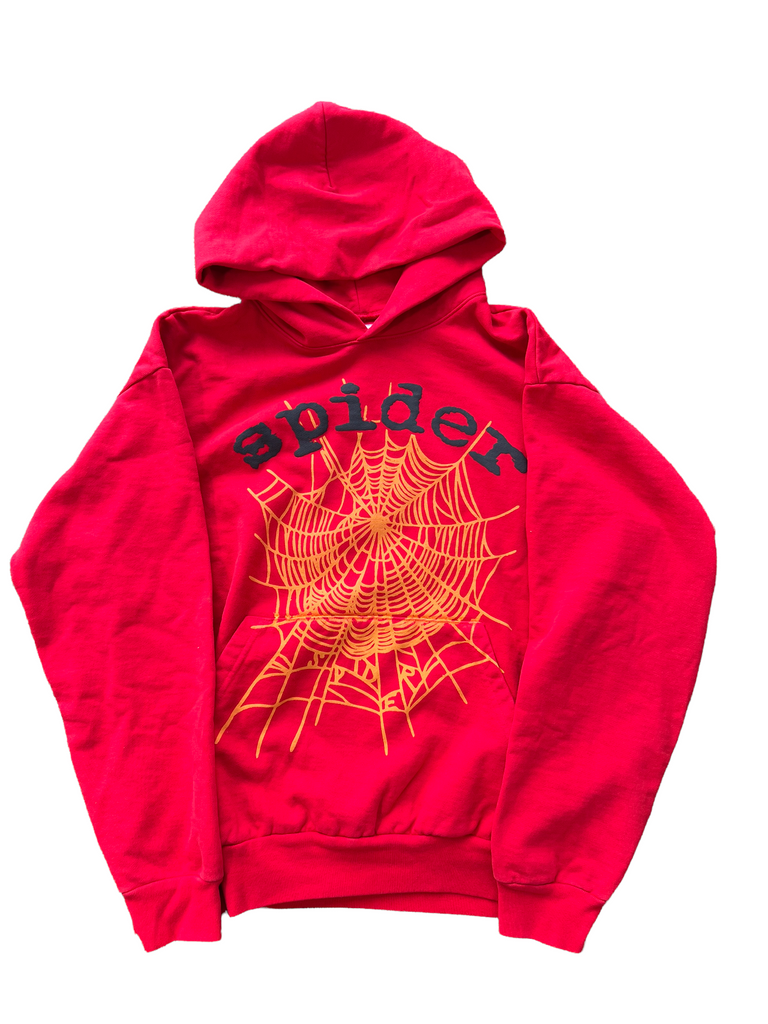Iridium Clothing Co OG Spider Red Hoodie L
