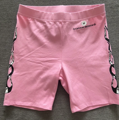 Chrome Hearts Biker Shorts (Pink)