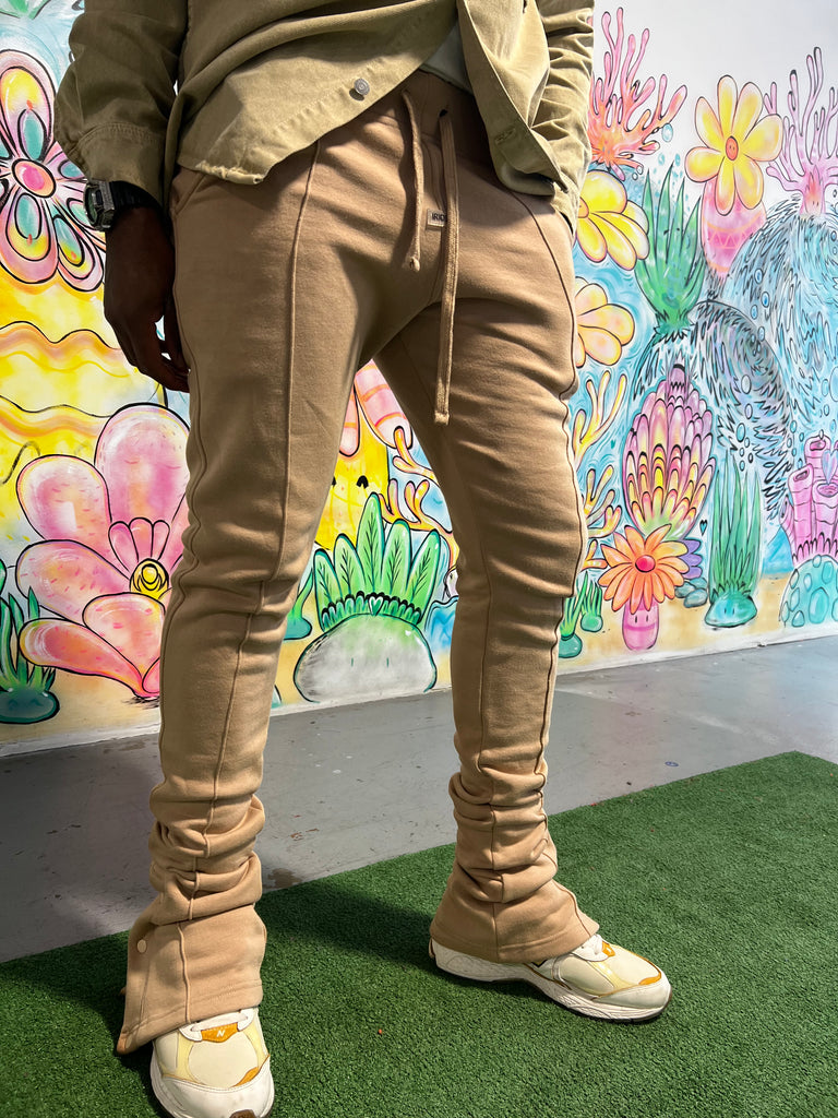Mens discount cream joggers