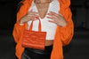 Orange Jupiter small shopping bag (Free shipping )