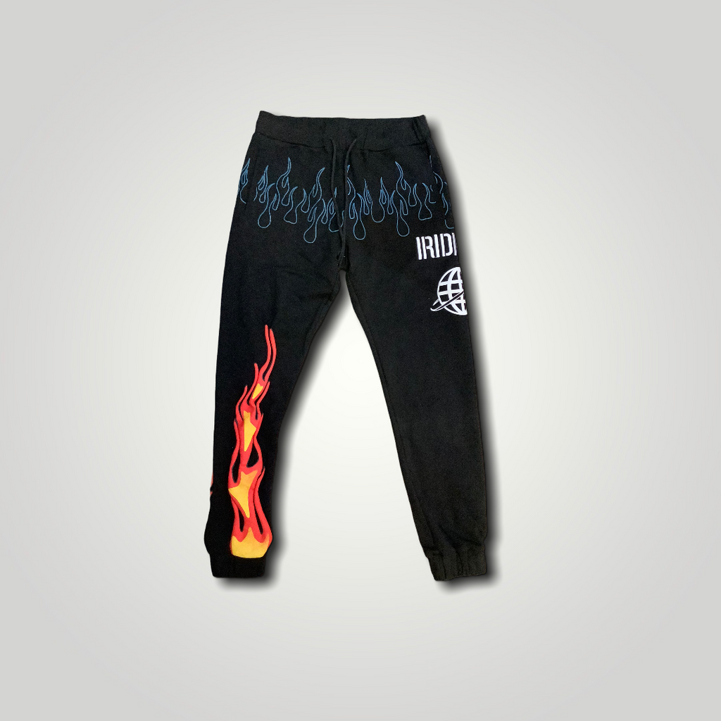 World Flame Joggers Black – Iridium Clothing Co