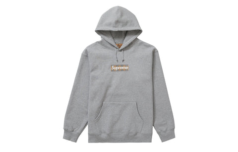 Supreme x Burberry hoodie Sz l grey – Iridium Clothing Co