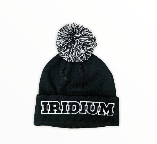 Iridium chenille varsity beanies