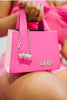Flamingo small leather bag  (Free shipping )